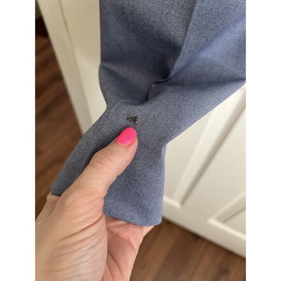 ANTONIO MELANIE Women's Blue Blazer Jacket Straight Leg Pant Suit - Picture 16 of 16